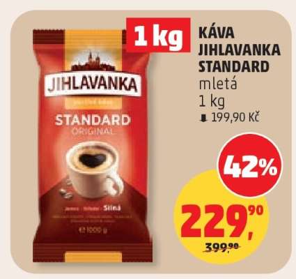 KÁVA JIHLAVANKA STANDARD