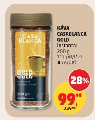KÁVA CASABLANCA GOLD