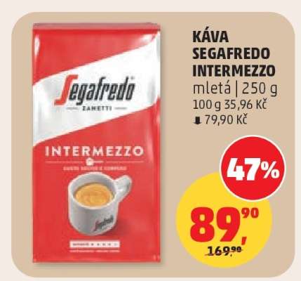 KÁVA SEGAFREDO INTERMEZZO*
