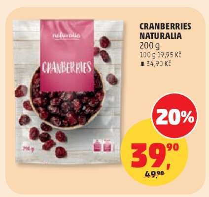 CRANBERRIES NATURALIA