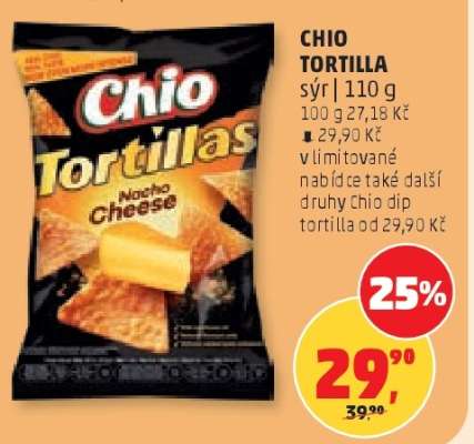 CHIO TORTILLA sýr