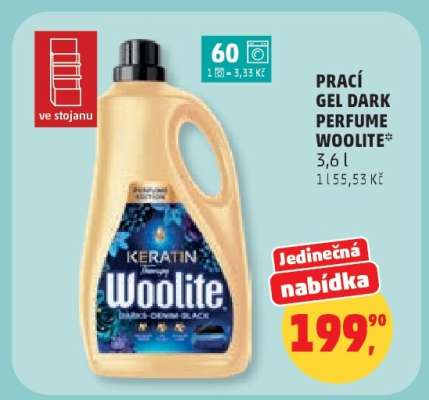 PRACÍ GEL DARK PERFUME WOOLITE