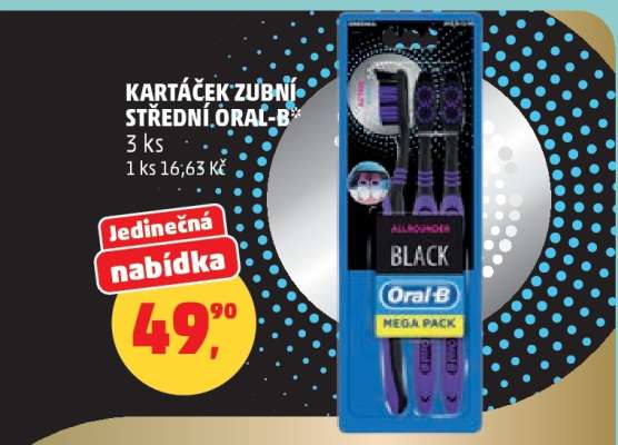 Kartáček zubní střední Oral-B