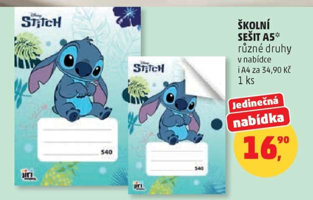 ŠKOLNÍ SEŠIT A5*