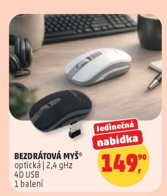 Bezdrátová myš