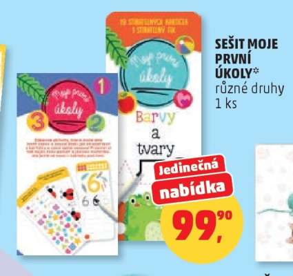 SEŠIT MOJE PRVNÍ ÚKOLY