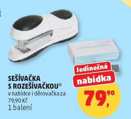 Sešívačka s rozešívačkou