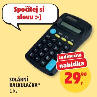 SOLÁRNÍ KALKULAČKA*
