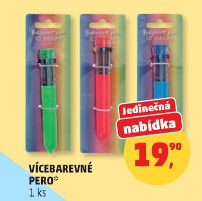 Vícebarevné pero