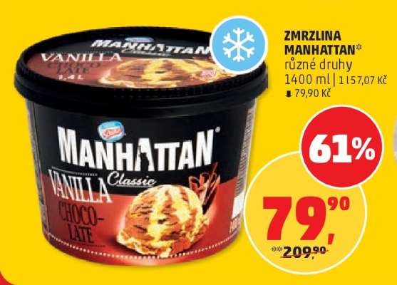 Zmrzlina Manhattan