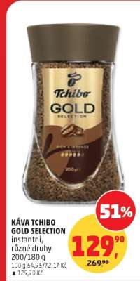 KÁVA TCHIBO GOLD SELECTION