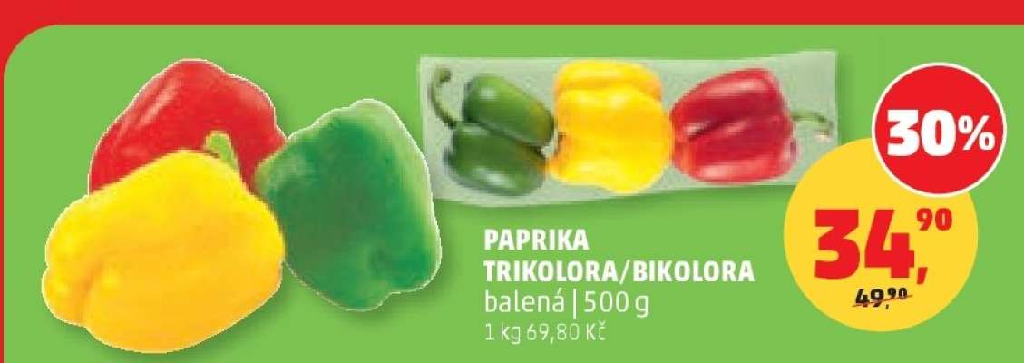 Paprika Trikolora/Bikolora