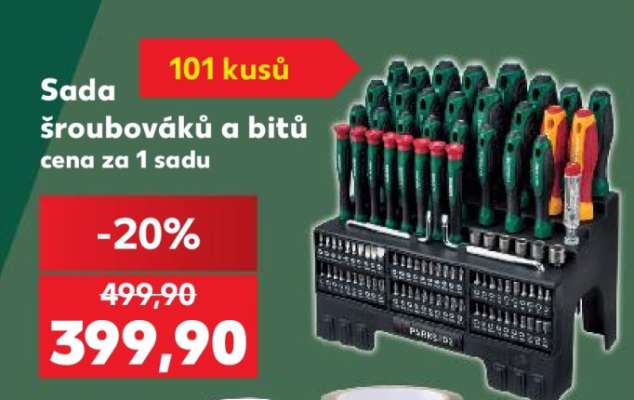 SADA ŠROUBOVÁKŮ A BITŮ*
