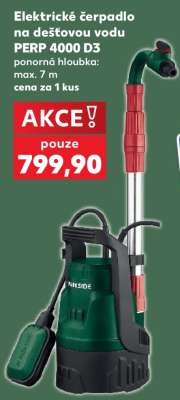 Elektrické čerpadlo na dešťovou vodu PERP 4000 D3