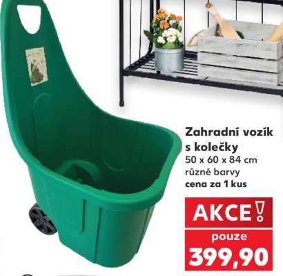 Zahradní vozík s kolečky