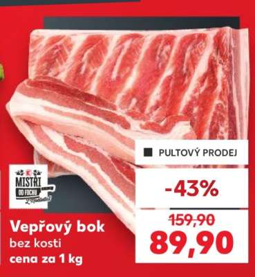 Vepřový bok bez kosti