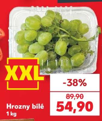Hrozny bílé 1 kg