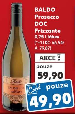 BALDO Prosecco DOC Frizzante