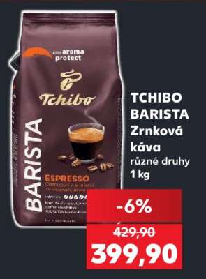 Tchibo Barista zrnková káva