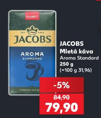 JACOBS mletá káva