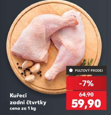 Kuřecí zadní čtvrtky