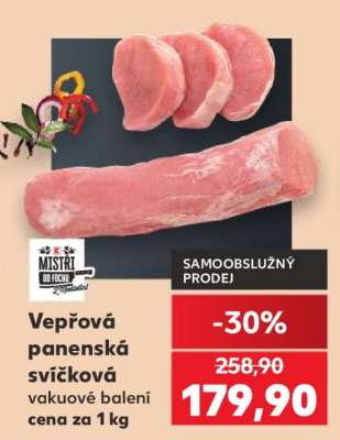 Vepřová panenská svíčková