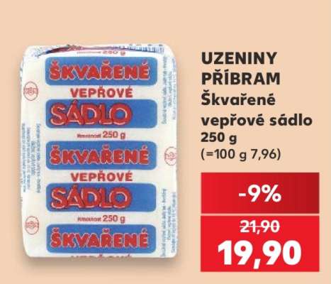 Škvařené vepřové sádlo 250 g