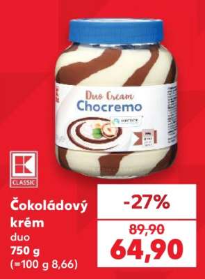 Čokoládový krém duo
