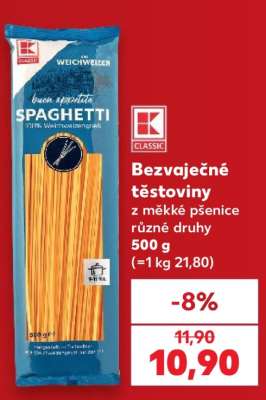 Bezvaječné těstoviny