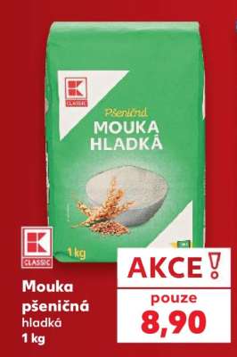 Mouka pšeničná hladká 1 kg