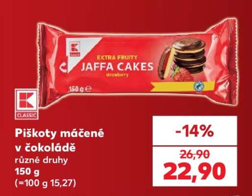Piškoty máčené v čokoládě