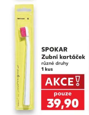 Spokar zubní kartáček