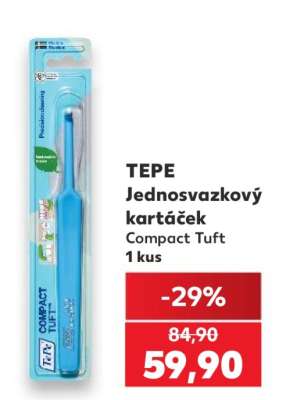 TEPE Jednosvazkový kartáček