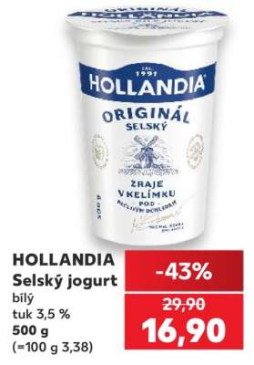 Hollandia Selský jogurt