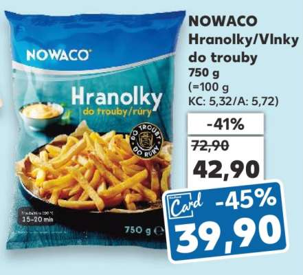 NOWACO Hranolky/ Vlnky do trouby