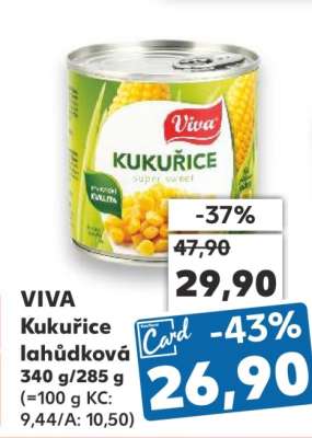 VIVA Kukuřice lahůdková