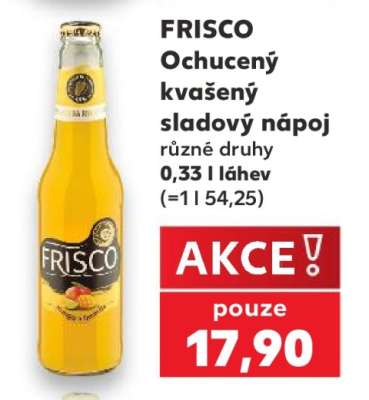 FRISCO Ochucený kvašený sladový nápoj