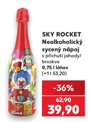 SKY ROCKET Nealkoholický sycený nápoj