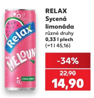 Relax sycená limonáda