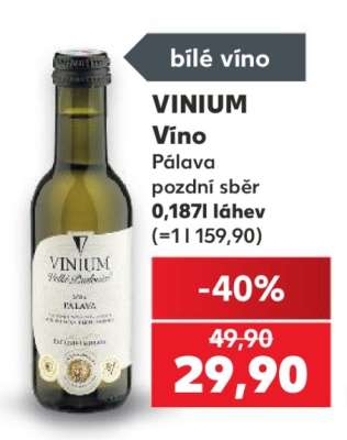 VINIUM Víno