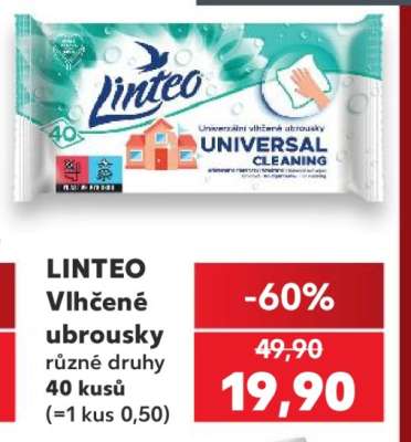 Linteo vlhčené ubrousky