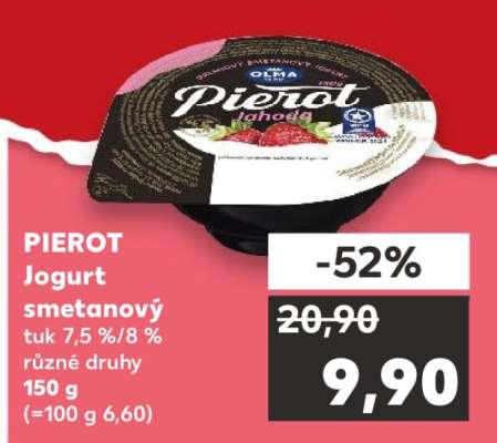 PIEROT Jogurt smetanový