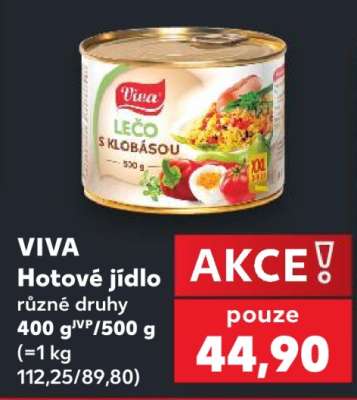 VIVA Hotové jídlo