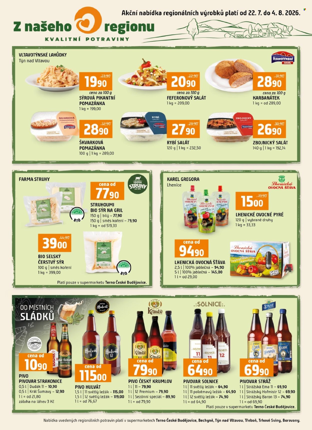 Leták coop TERNO - 22. 7. 2026 - 28. 7. 2026. Strana 16