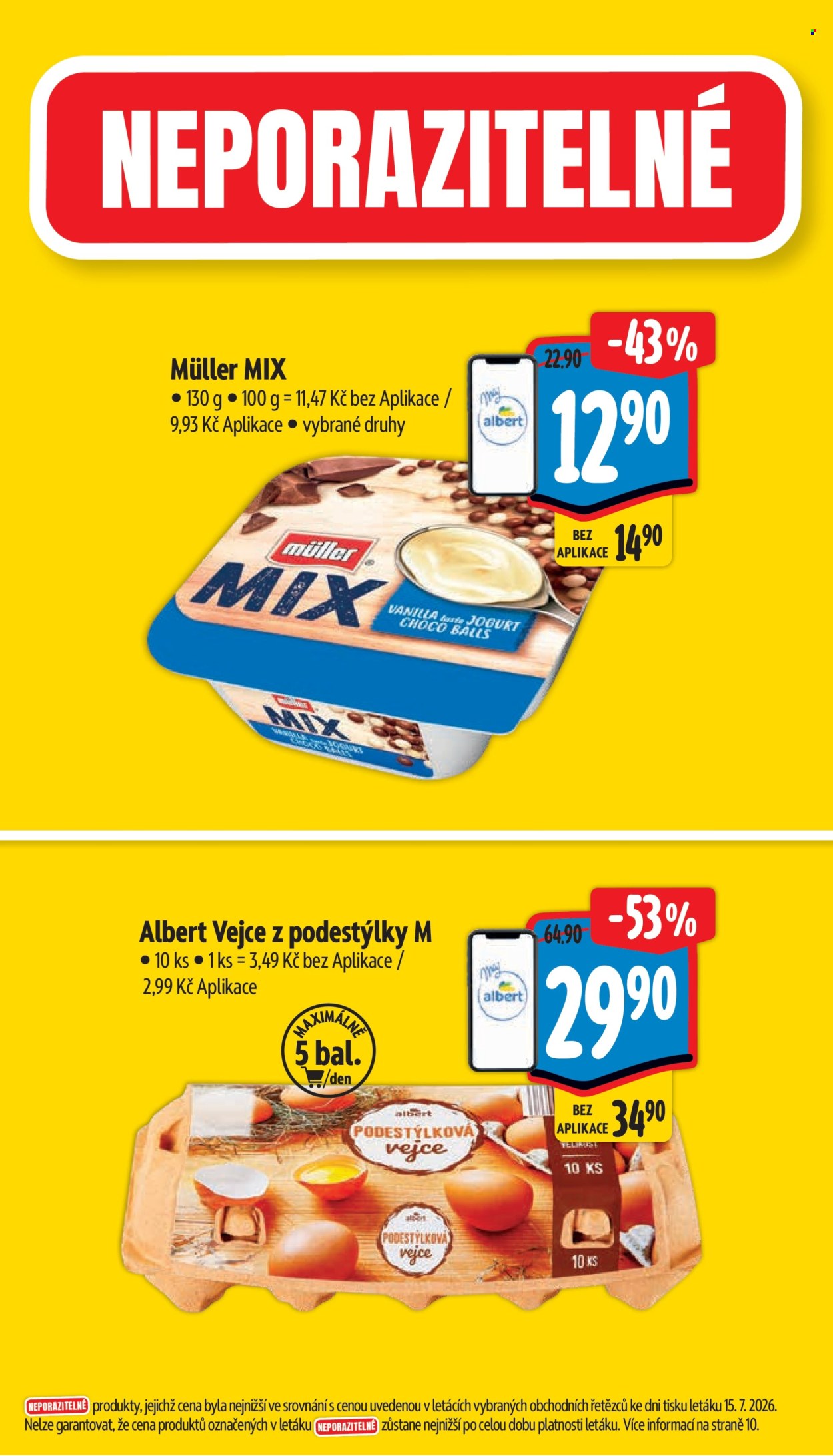 Leták Albert Hypermarket - 22. 7. 2026 - 28. 7. 2026. Strana 4