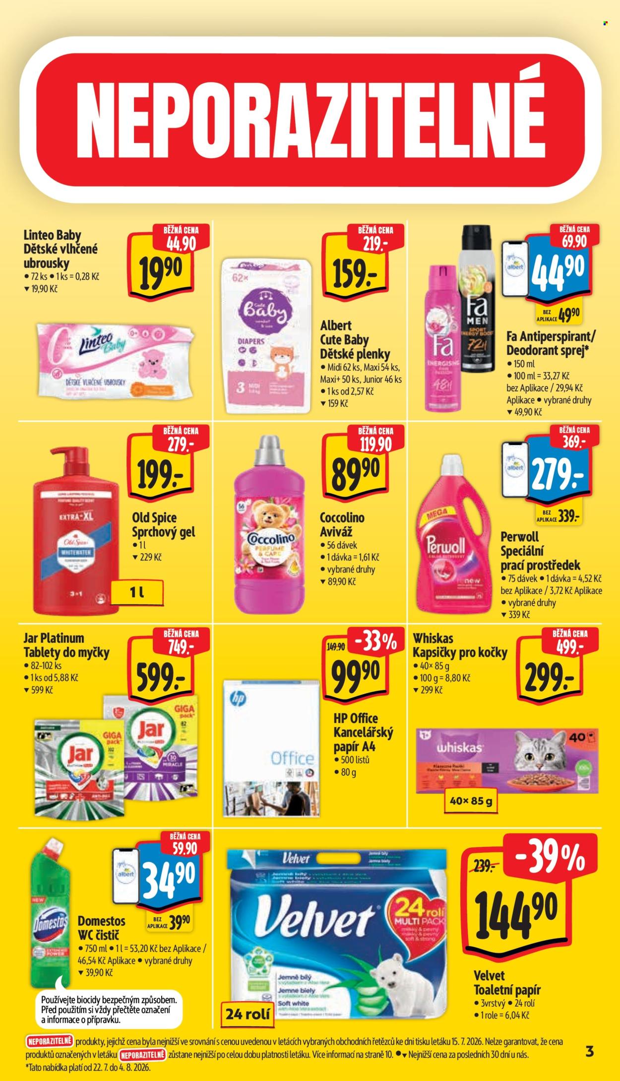 Leták Albert Hypermarket - 22. 7. 2026 - 28. 7. 2026. Strana 7