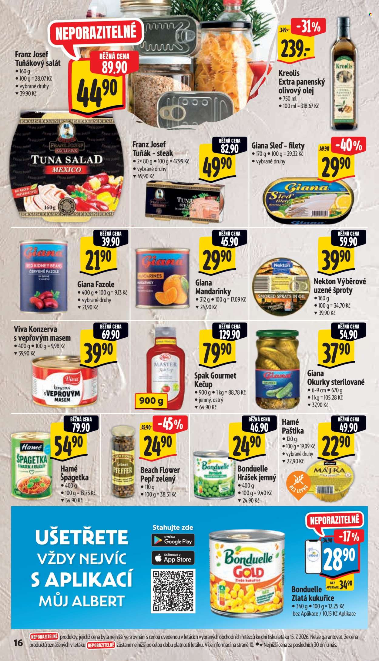 Leták Albert Hypermarket - 22. 7. 2026 - 28. 7. 2026. Strana 26