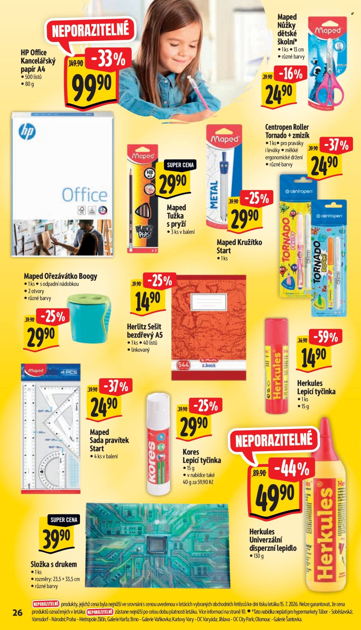 Leták Albert Hypermarket - 22. 7. 2026 - 28. 7. 2026. Strana 36