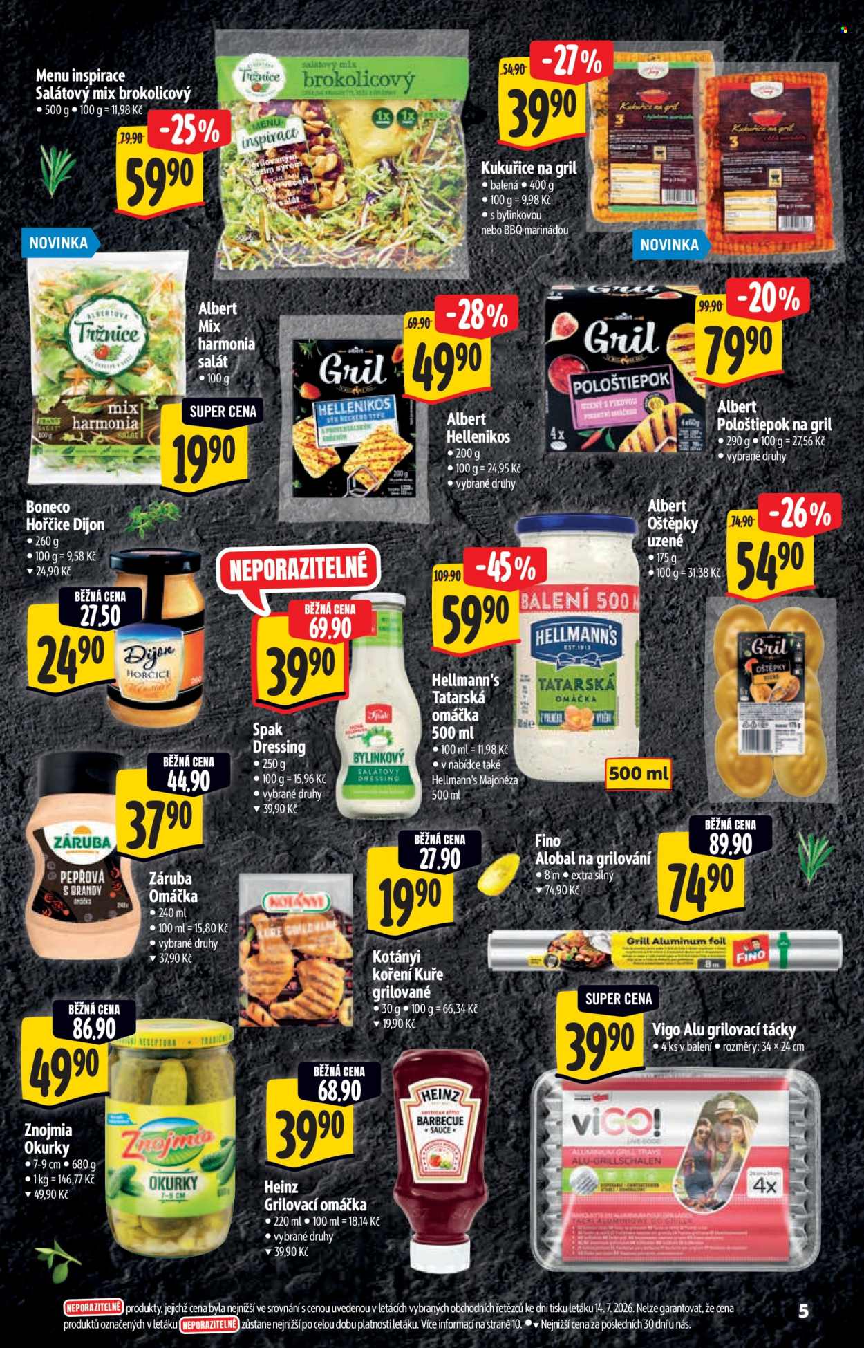 Leták Albert Hypermarket - 22. 7. 2026 - 4. 8. 2026. Strana 5
