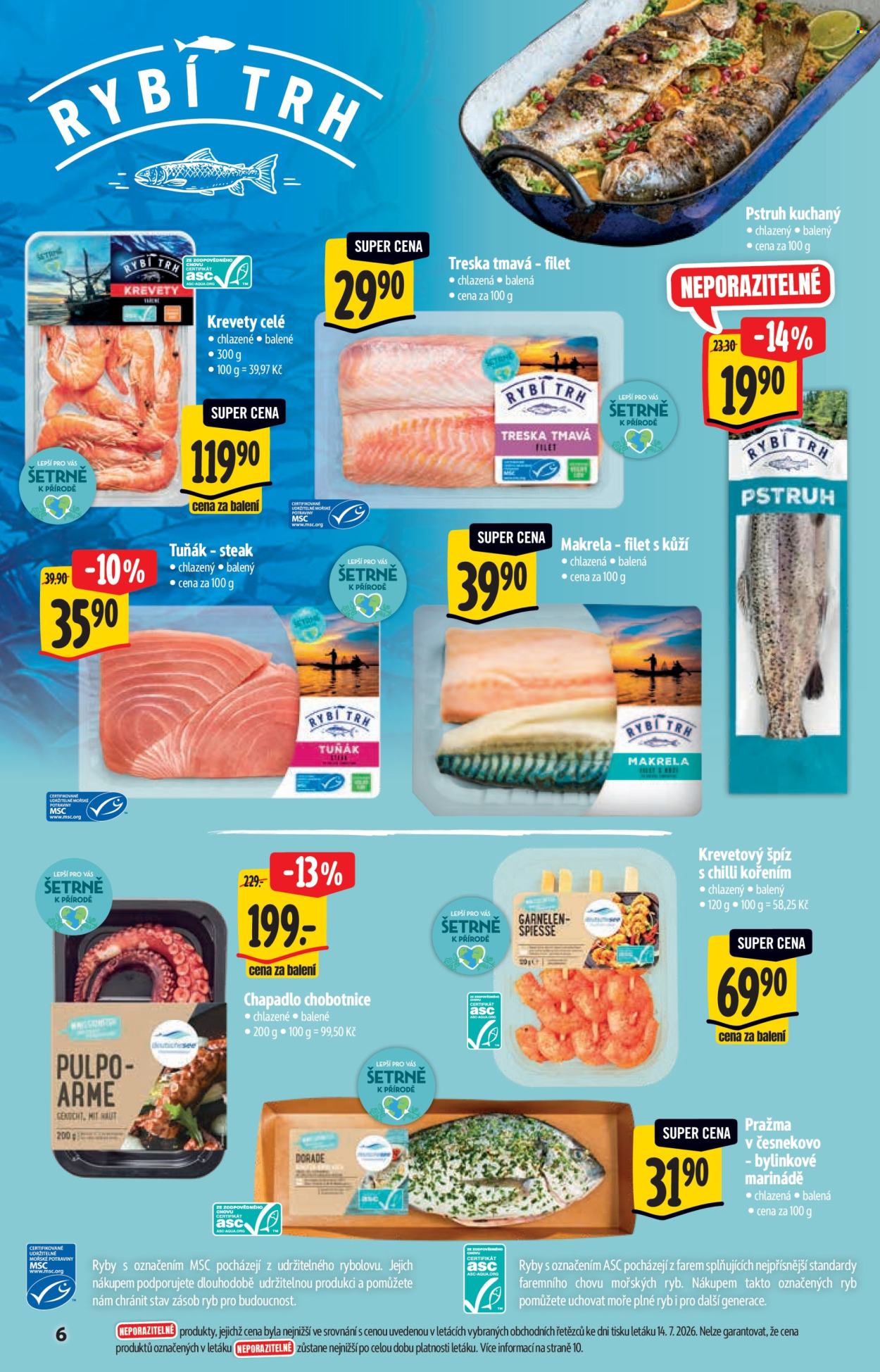 Leták Albert Hypermarket - 22. 7. 2026 - 4. 8. 2026. Strana 6